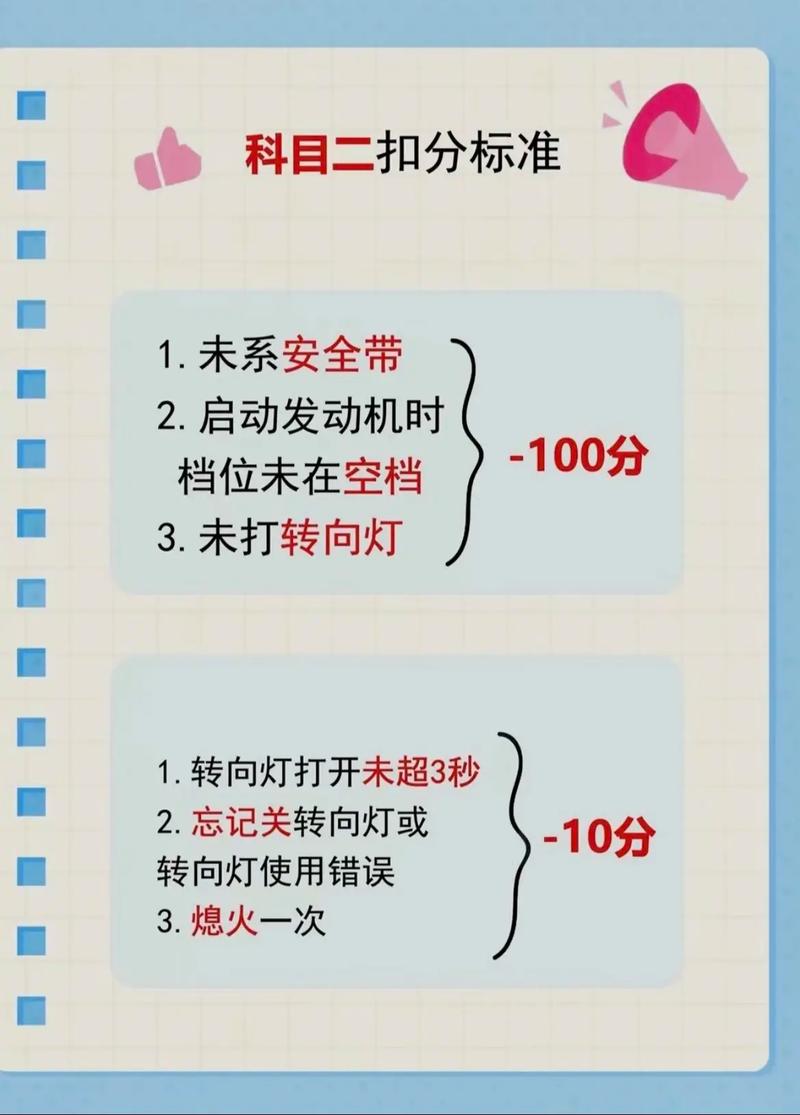 科二考试中途熄火是考试不及格还是扣分呢？扣分多少「科目二考试中途熄火扣多少分」 会计新闻